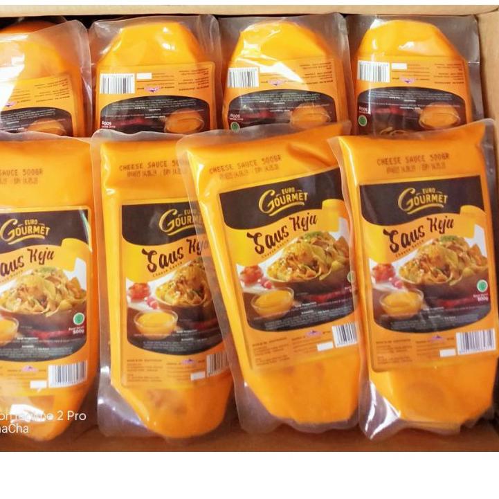 

➤ Saos Keju Cheese Euro Gourmet 500gr ㆆ