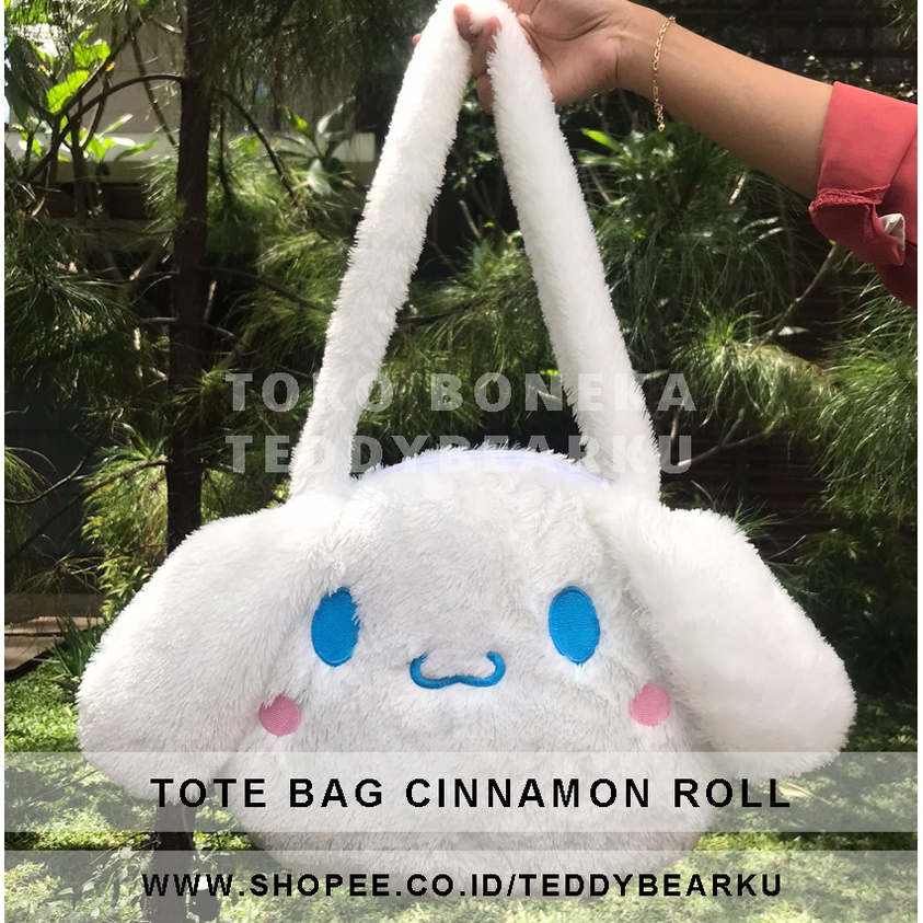 REAL PIC! TAS CINNAMOROLL Kelinci Bunny / Cinnamonroll / Cinamonroll Shoulder Tote Bag Cinamonrol Cewek Remaja Anak