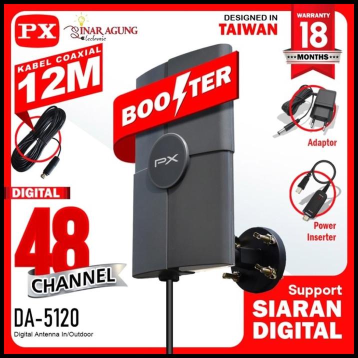 Px Antena Digital In/Out Door Da5120 Da-5120 Da 5120 - Resmi