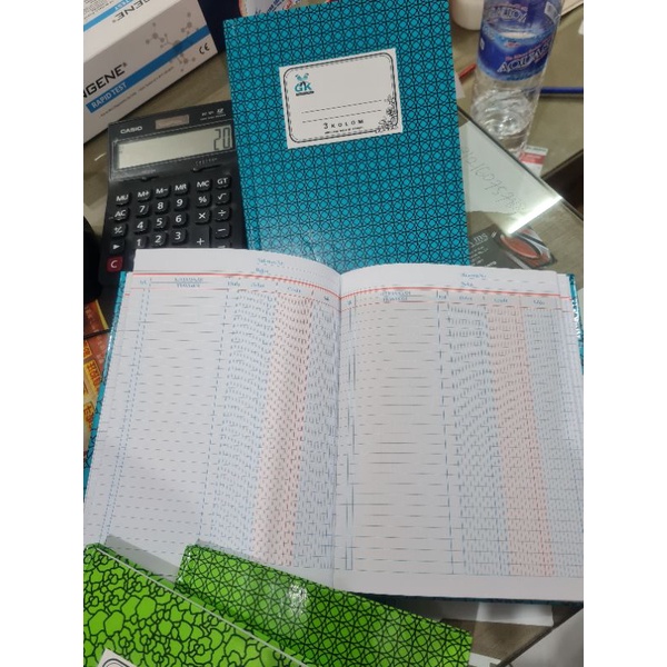

BUKU KAS | BUKU KAS KWARTO | BUKU KAS 3 KOLOM