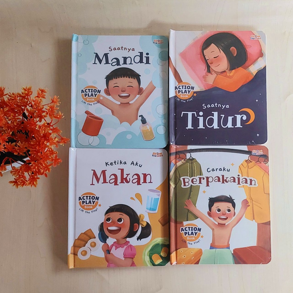 Action Playbook Adab Sehari hari Saatnya Tidur Saatnya Mandi caraku Berpakaian Ketika Aku Makan