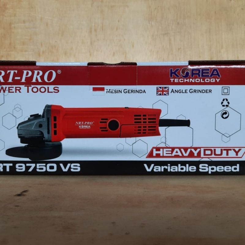 gerinda 4&quot; NRT-PRO 9750VS (variabel speed)