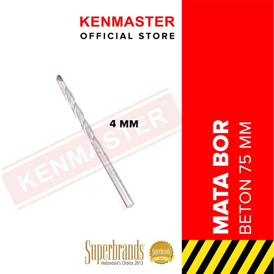 XANDER MATA BOR beton 4 mm x 75 Tembok Hammer Drill Kenmaster