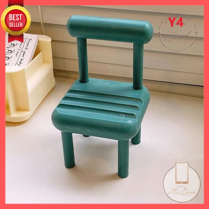 GOS - C112 - Phone Holder Kursi Folding Chair / Stand Holder Stand HP Lipat Dudukan Penyangga HP Import Murah