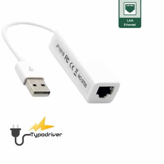 Adapter Konverter USB To RJ45 Connector Ethernet LAN