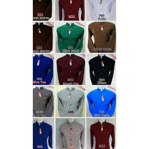 Jasko Polos Hitam Putih Merah Hijau Biru Krem Abu - Putih, XL