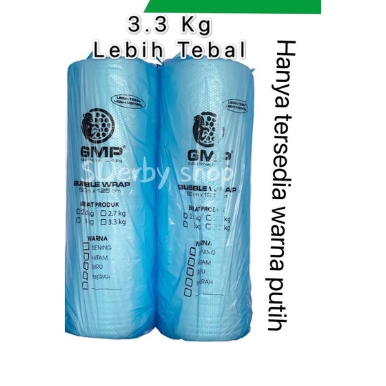 

Bubble Wrap GMP Putih 125cm x 50m Plastik Buble 3.3kg