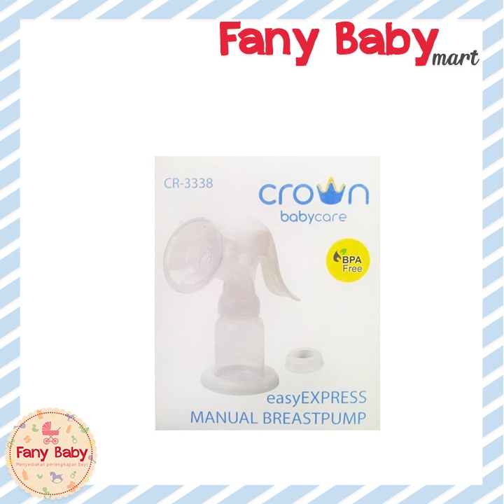 CROWN EASY EXPRESS MANUAL BREAST PUMP / CR3338