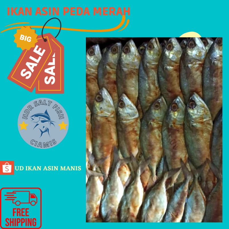 

ikan asin Peda merah besar ;500gram