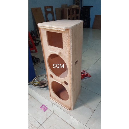 Box speaker sr 10 inch double mentahan