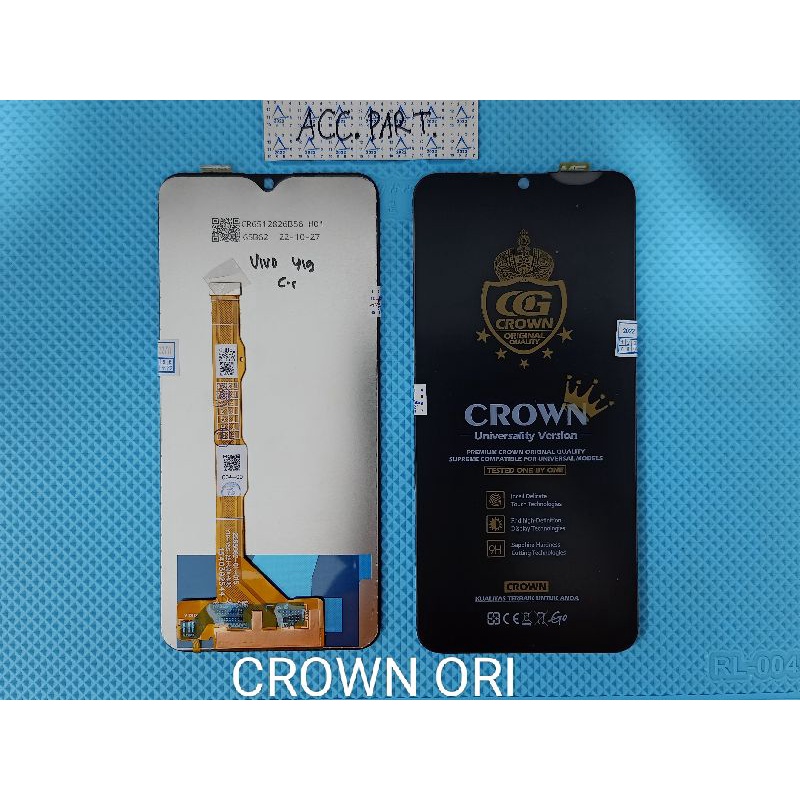 LCD VIVO Y19  ORI BLACK