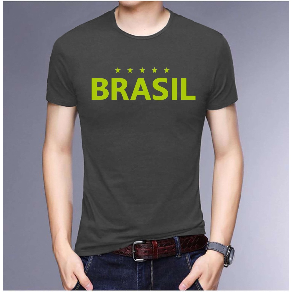 BS BAJU KAOS BRASIL SPESIAL BOLA HIGH QUALITY