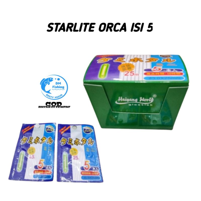 STARLET ORCA ISI 5 HARGA PER BOK