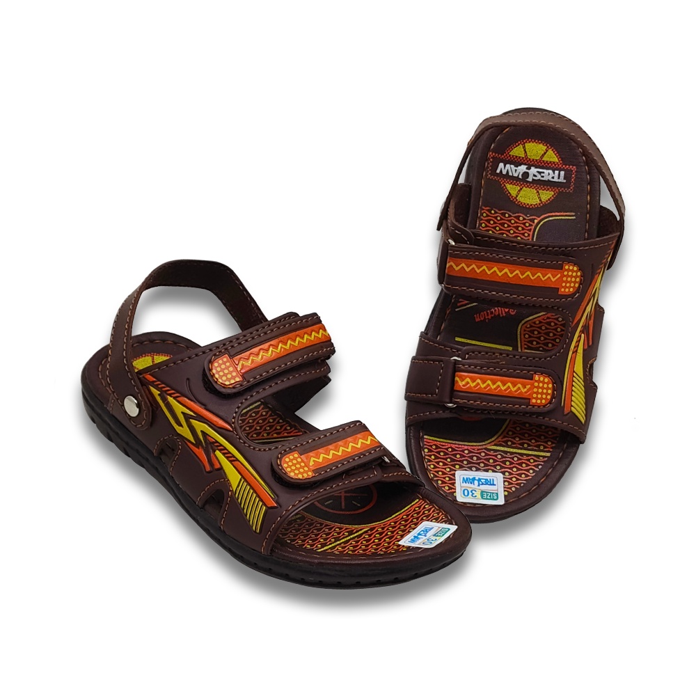 Sandal Selop Anak Cowok Tali Belakang Treshaw Keren