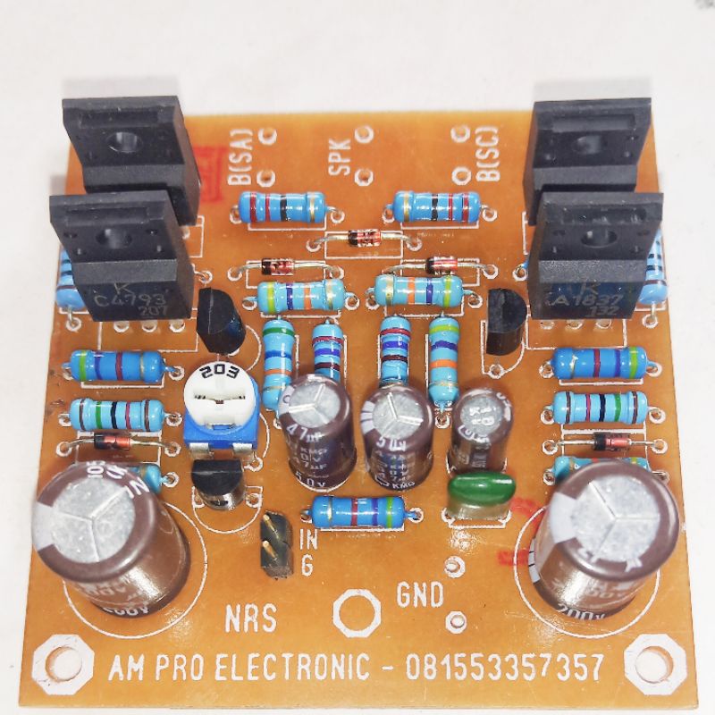 DRIVER REVO NAMEC NRS SPL AE 12 - 75VAC DRIVER POWER AMPLIFIER PENGGANTI OCL SAFARI 140WATT 150WATT 