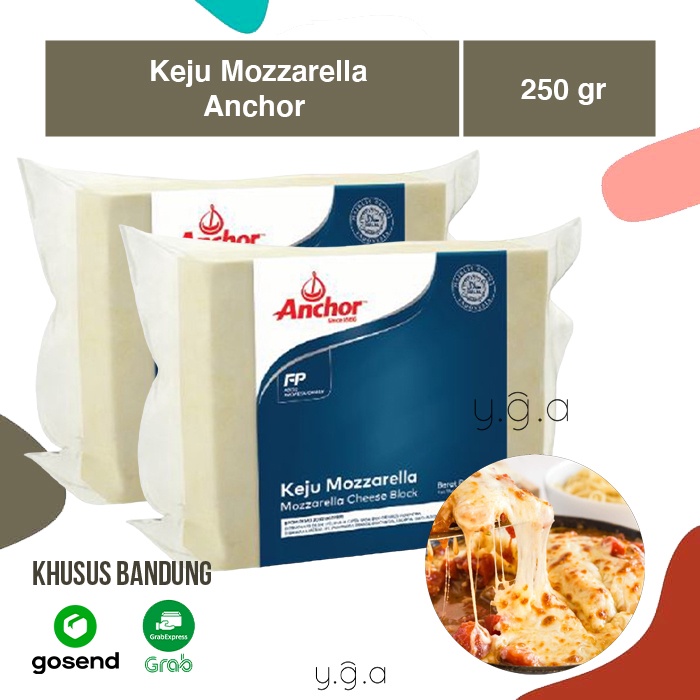 

Anchor Keju Mozzarella 250gr / Mozarela Cheese