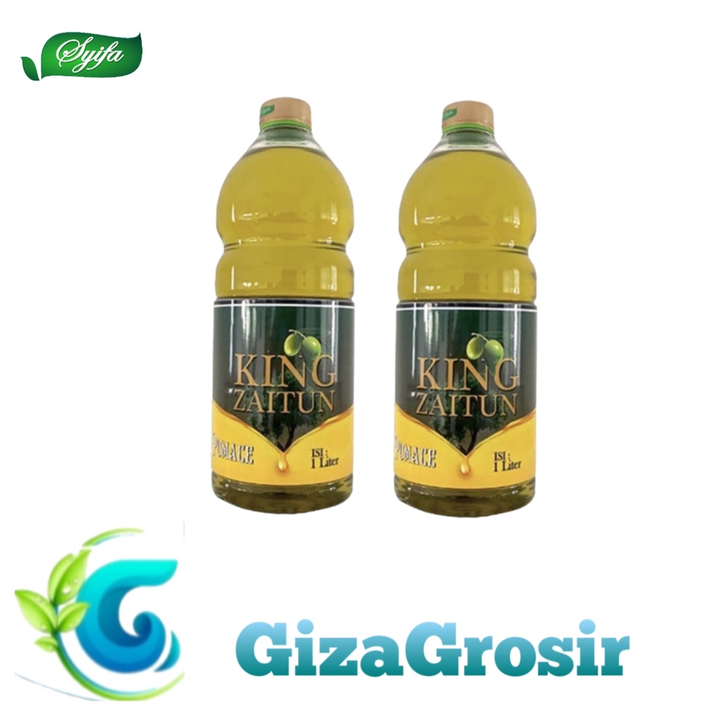 

Minyak Zaitun Pomace - KING ZAITUN POMACE 1 LITER Syifa I Original Terlaris