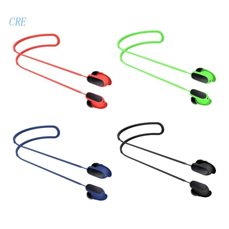 Cre Strap Leher Bahan Silikon Anti Hilang Untuk Headset Earbuds II