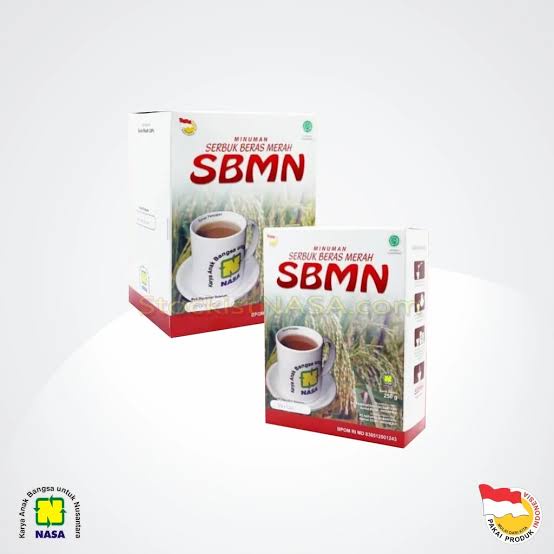 

(ORIGINAL) Serbuk Beras Merah Natural untuk Diet dan Magh