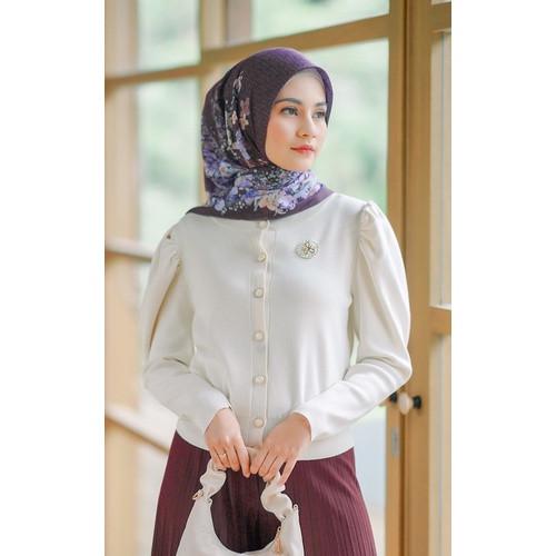 ARSSCARF - Lavanda - Grape (Voal Square) / Hijab Segi Empat