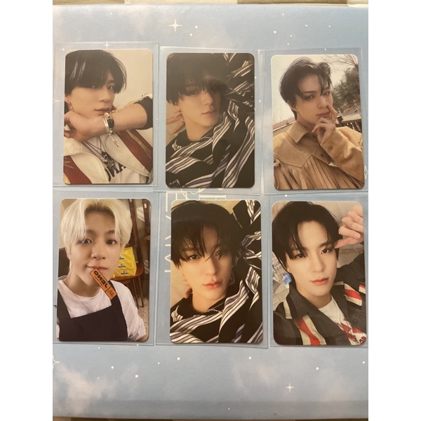 PC PHOTOCARD JENO NCT DREAM HOT SAUCE BORING CHILLING CRAZY 7DREAM CAFE KEYRING ART DECO