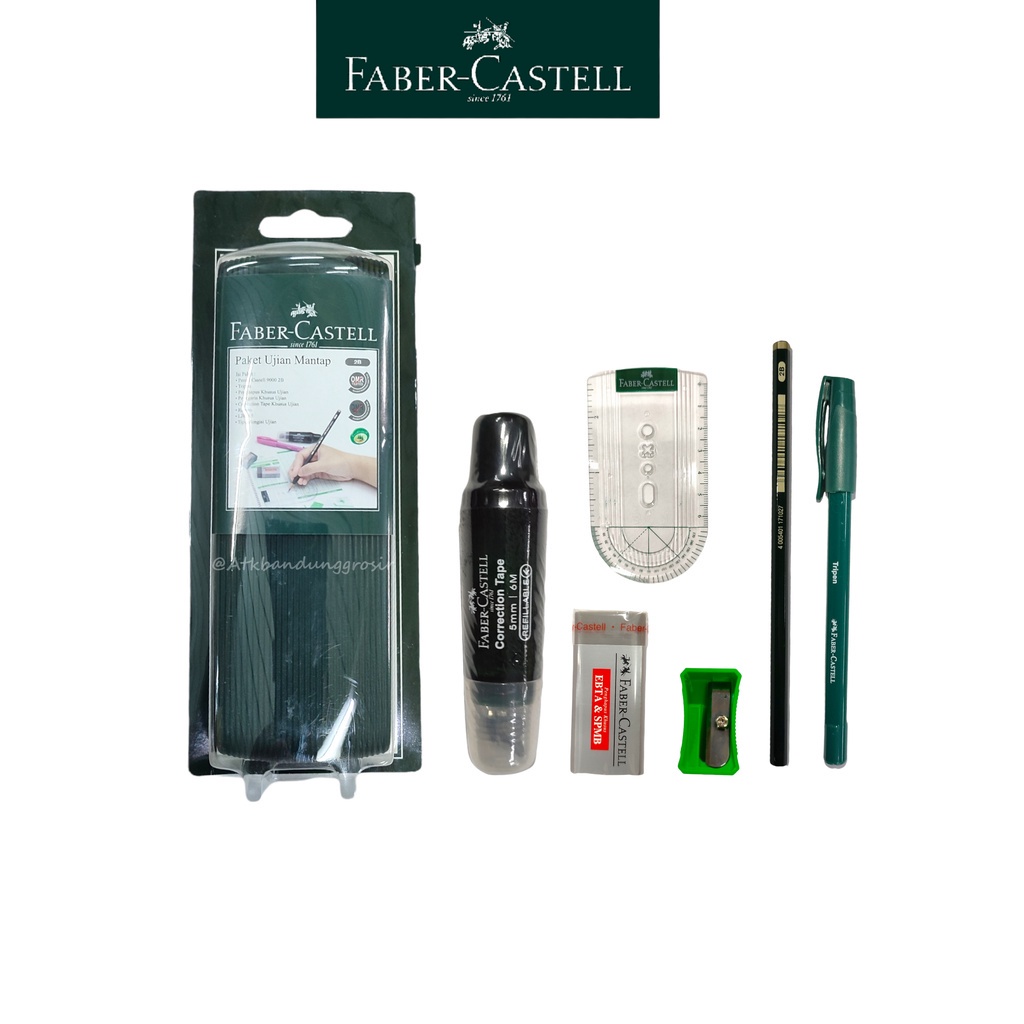 

Paket Ujian Mantap Faber Castell Exam Set Mantap EBTA SPMB Paket Alat Tulis - SHSNP