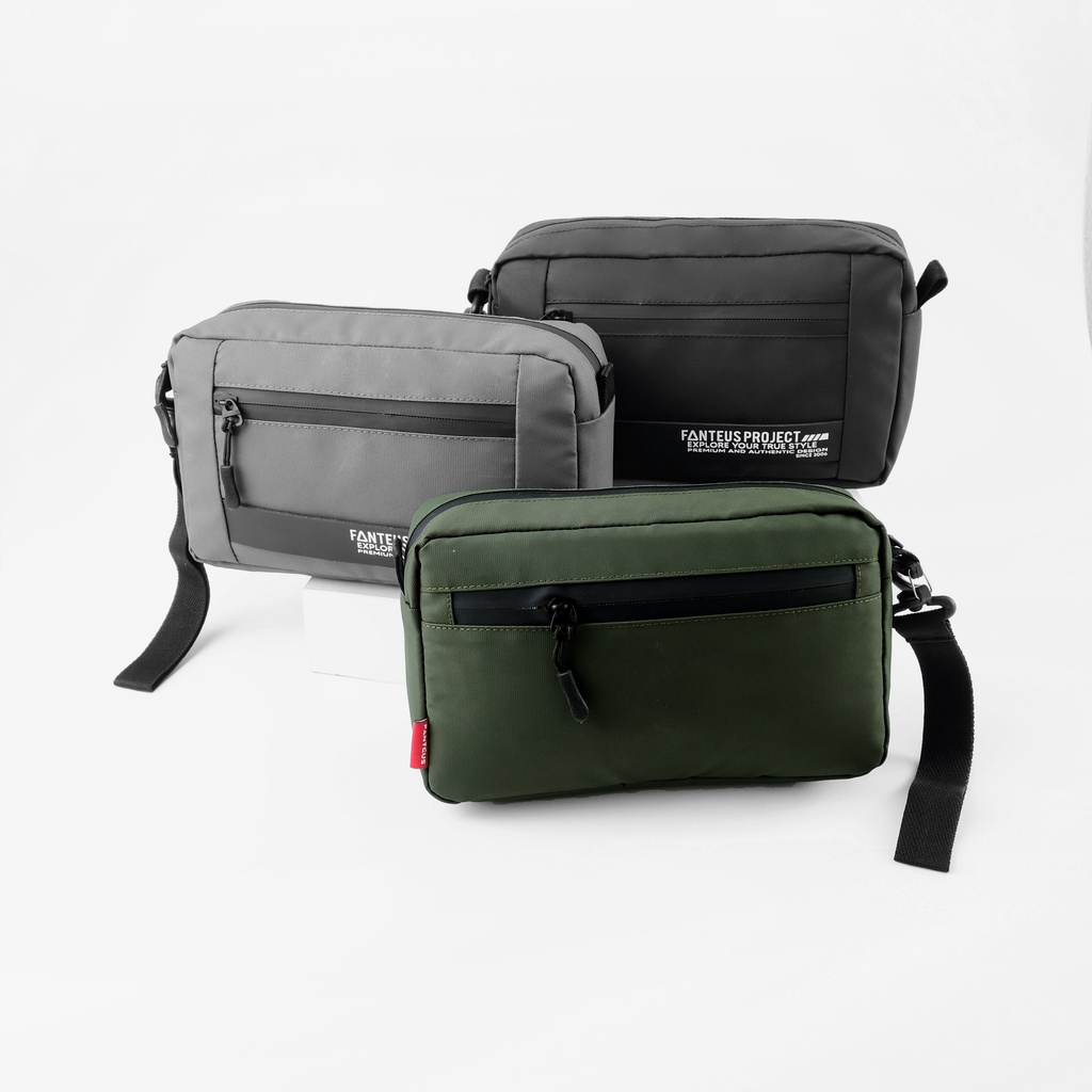 Tas Selempang Waterproof Rubick Tas Tangan Multyfungsi | Clutch Pria Wanita