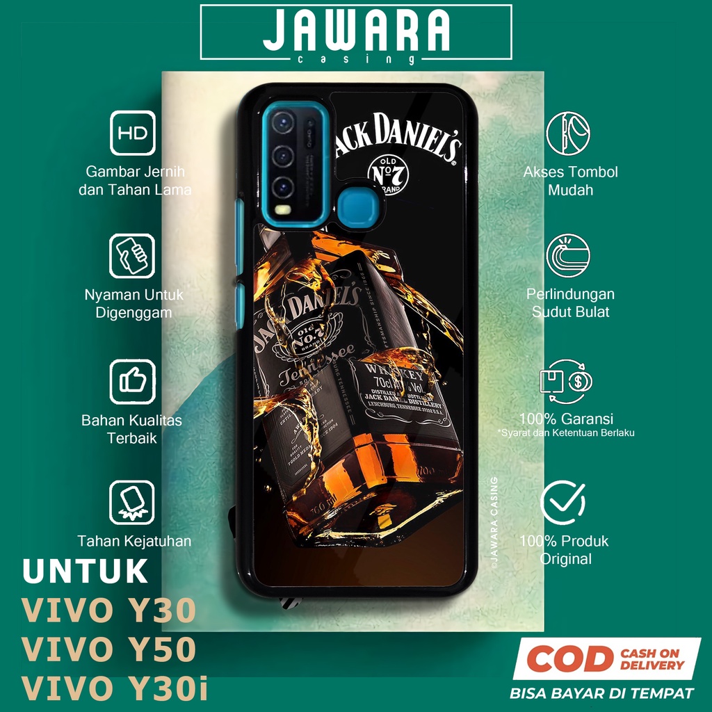 Case Vivo Y30 Y50 Y30i Casing Vivo Y30 Y50 Y30i Jawara Casing [JD01] Case Glossy Case Aesthetic Cust