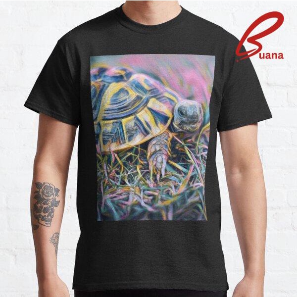 Kaos Pria Reptile Greek Tortoise Premium Custom 726