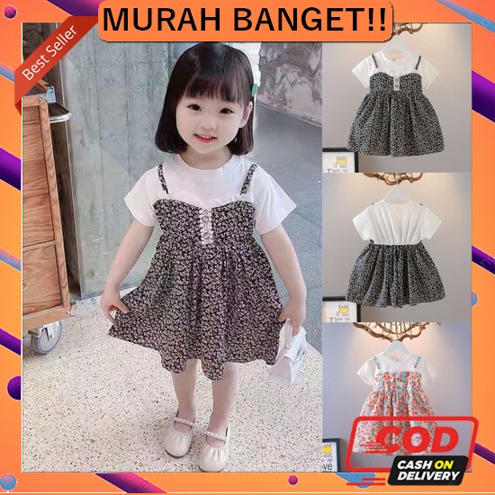 Gaun Pesta Anak Perempuan Fashion Import Baju Imlek 1-7 Tahun [Princess Kesli] 1-7Tahun Dress Bayi P