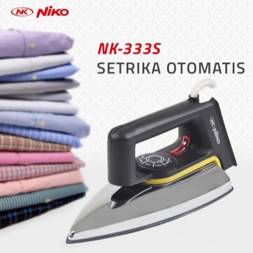 SETRIKA LISTRIK NIKO NK-333S / NK-999S DRY IRON SETRIKA MURAH BERKUALITAS