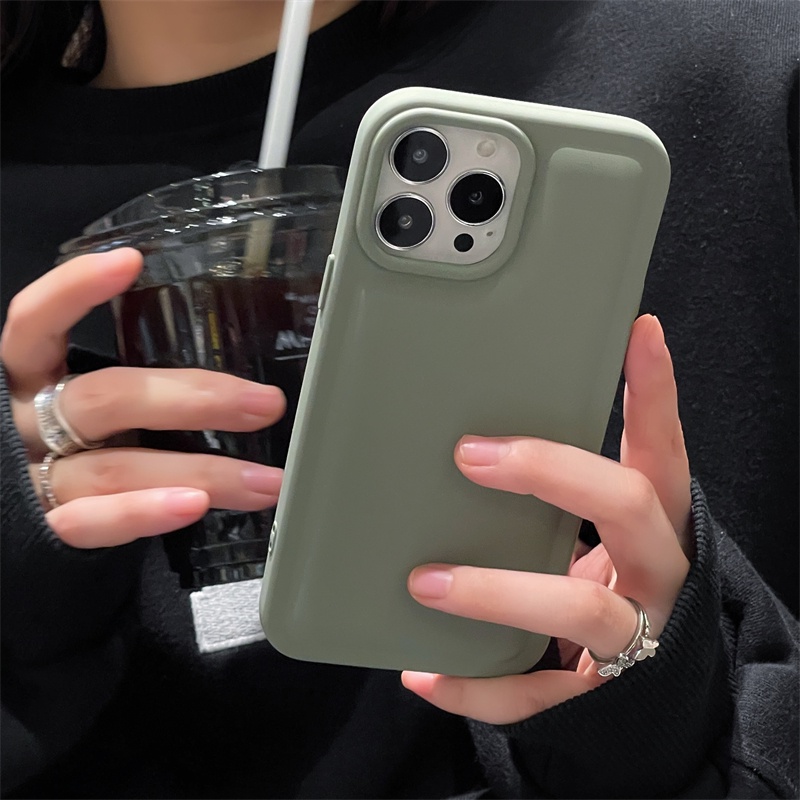 Soft Case Bahan Silikon Tahan Banting Untuk iPhone 14 Pro MAX 13 12 11 Pro MAX 14 Plus XS MAX