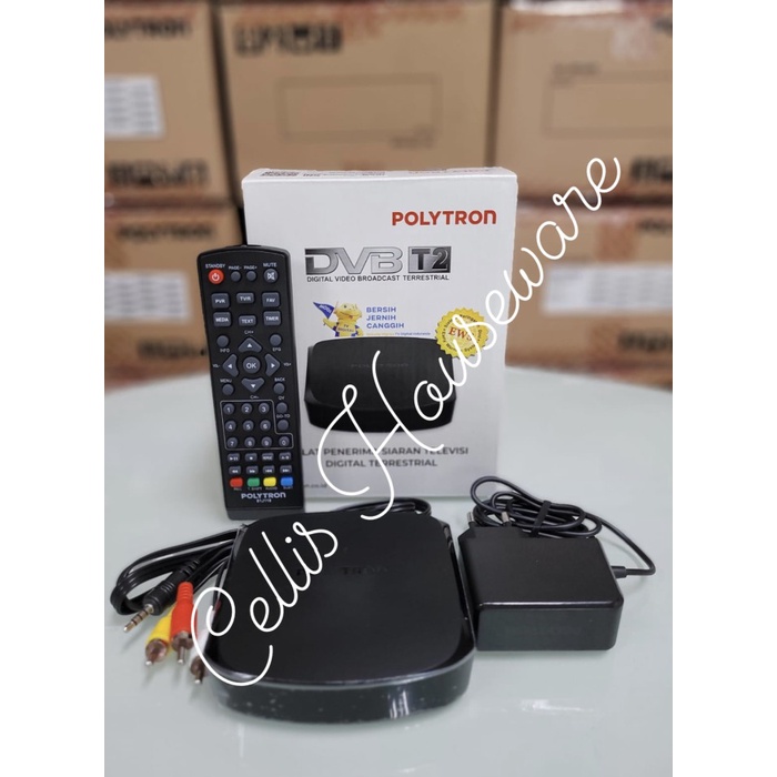 Polytron Set Top Box PDV 700 T2 Alat Siaran Digital TV Full HD STB
