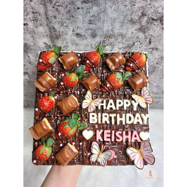 

Brownies Cake Nabi Pearl / Hampers Gift / Birthday Cake / Fudgy Brownies / Brownies Panggang