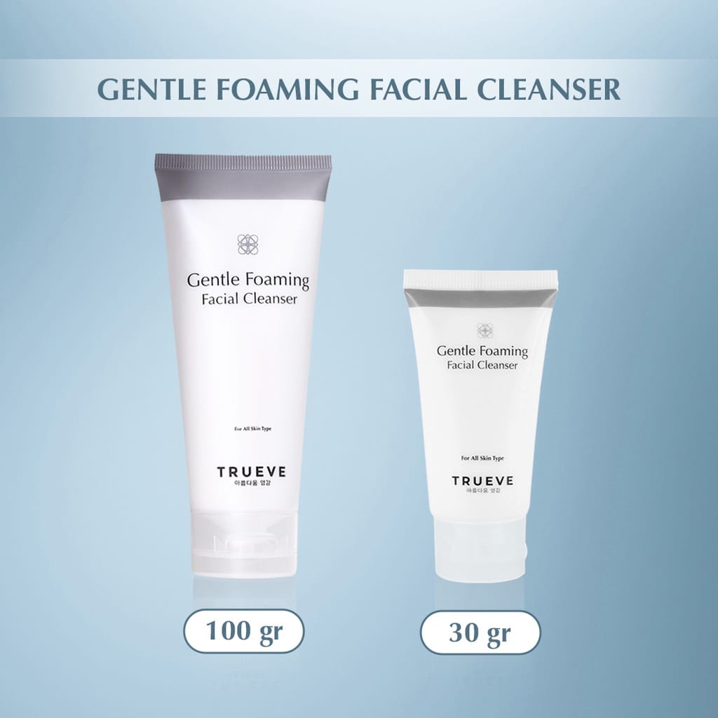 Trueve - Low PH &amp; Gentle Foaming Facial Cleanser 100ml | 30ml