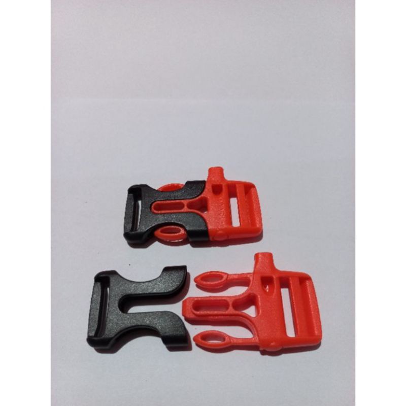 KUNCI SODOK - BUCKLE PELUIT 2 CM - RING SODOK PELUIT