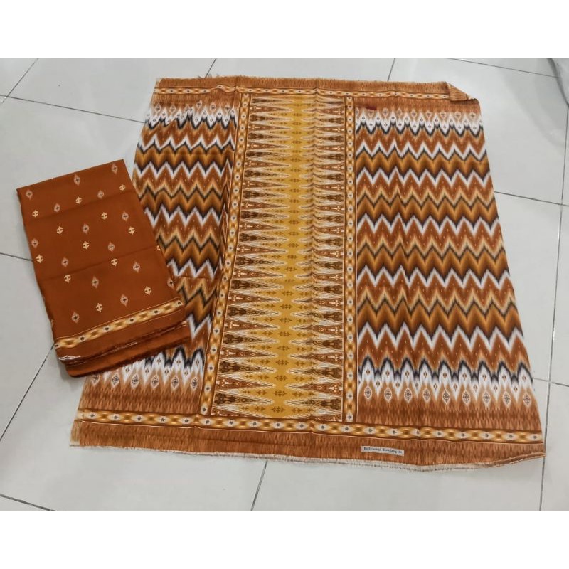 TERMURAH..kain sarung+selendang setelan atas bawah batik etnik