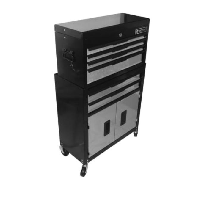 Tactix Troli Kabinet Perkakas 6 Laci