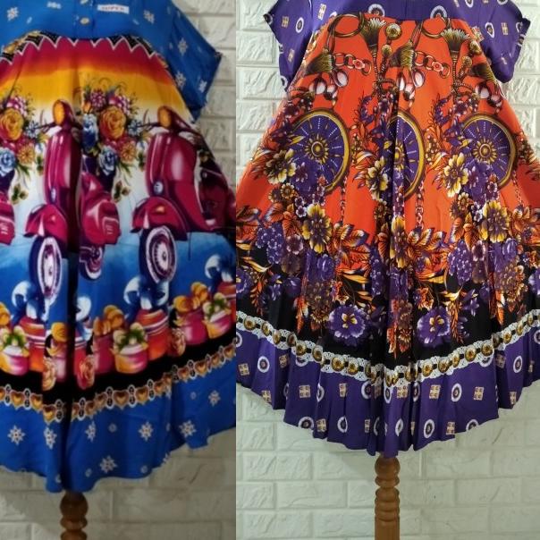 Daster Klok Kencana Ungu