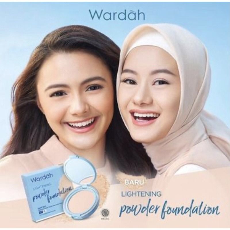 Wardah Lightening Powder Foundation - Foundation - Lightening - Bedak Wardah - Bedak Padat Wardah - 