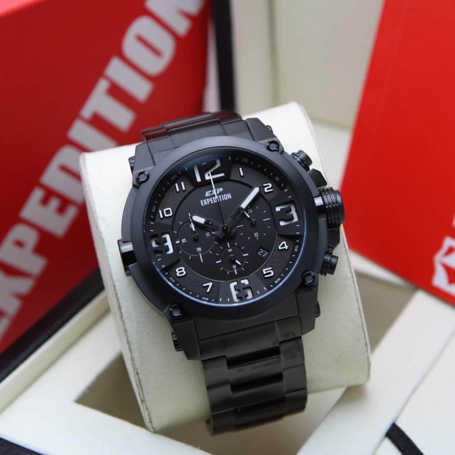 JAM TANGAN PRIA EXPEDITION E 6605 / E6605 RANTAI ORIGINAL GARANSI RESMI 1 TAHUN