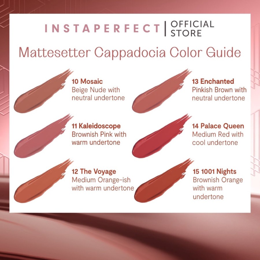 Instaperfect Mattesetter Lip Matte Paint (Limited Cappadocia Edition) 5.5 g - Lip Cream