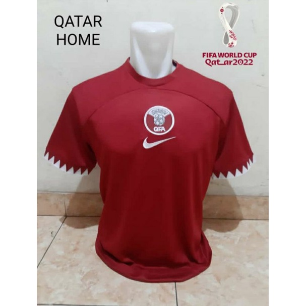 Jersey Bola Qatar Home 2022
