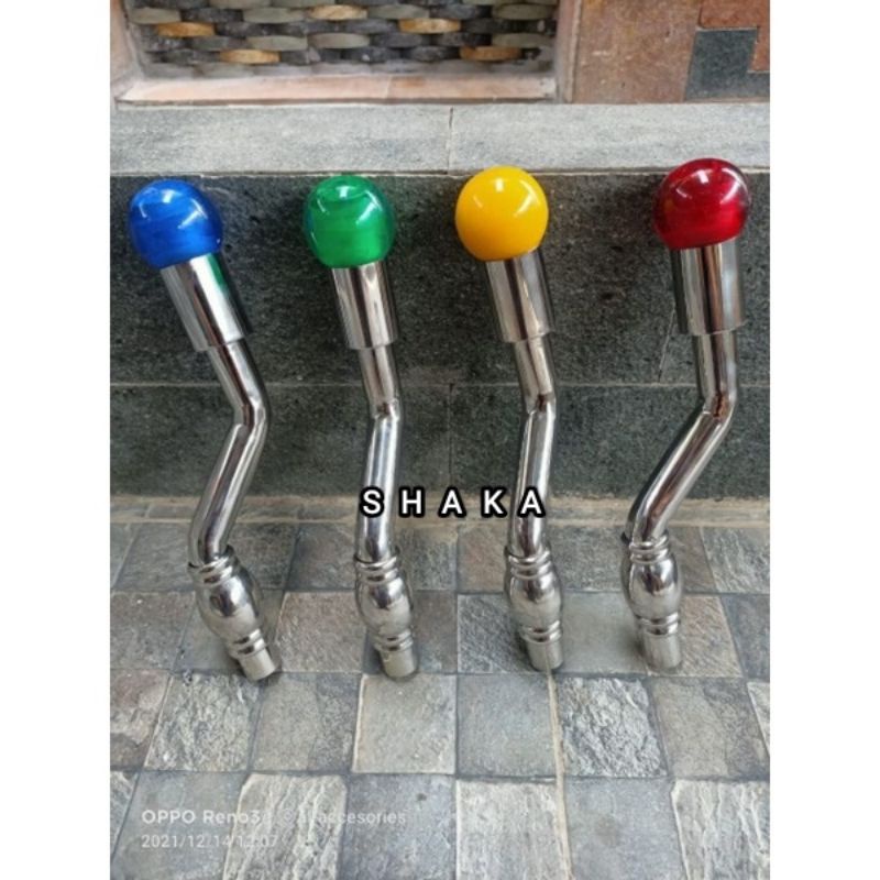 Tuas gigi persneling mobil 23cm murah tongkat perseneling mobil variasi mobil stainless