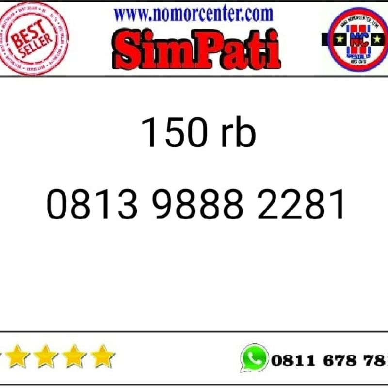 kartu simpati nomor cantik 888