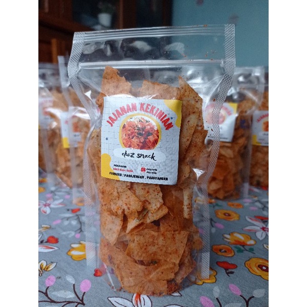 

KRIPIK KriiukK pedas jajanan kekinian,,