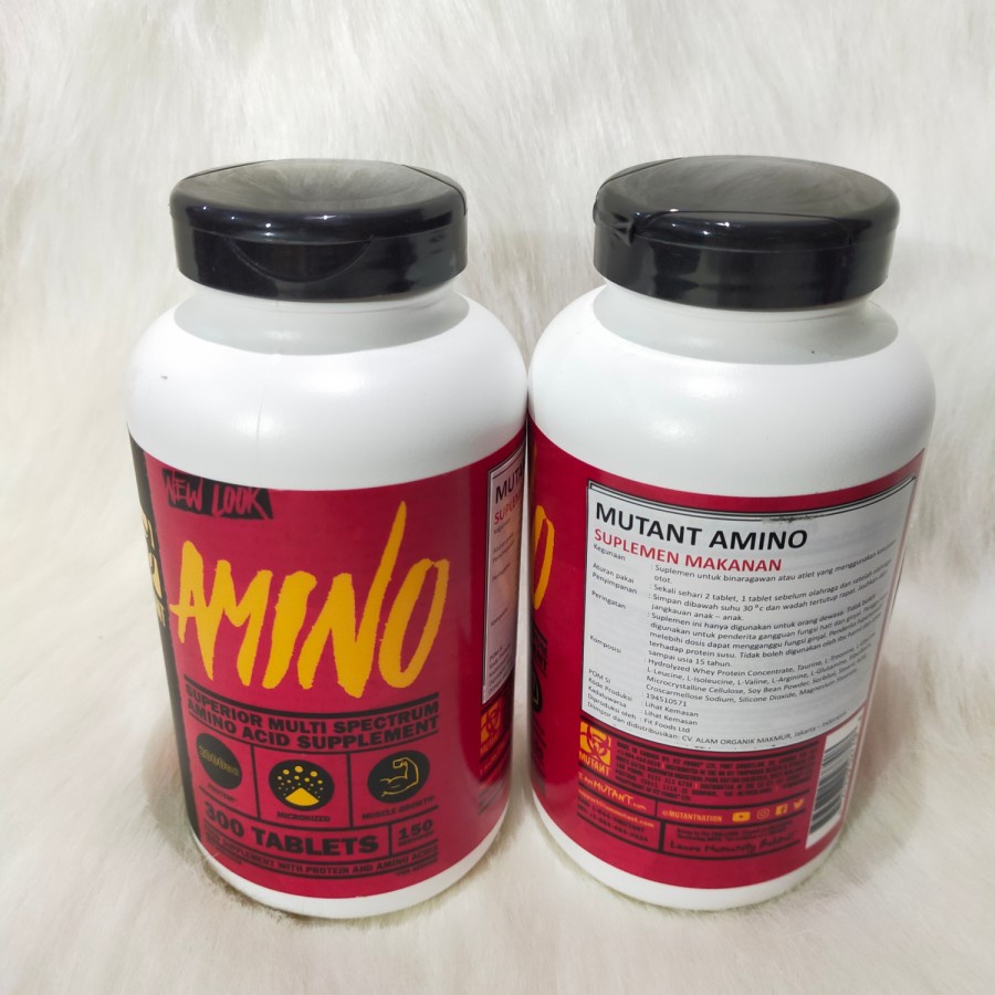 (Bonus Shaker/Sample) Mutant Amino 300 Tablet