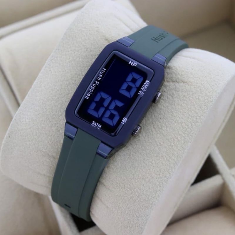 Jam Tangan Hush Puppies Digital Tahan Air Favorit Kesukaan Pria Wanita
