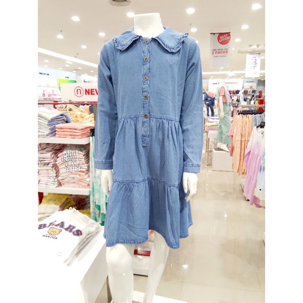 Nevada dress anak wanita overal new arrivals