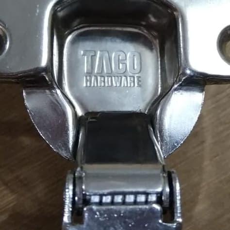 engsel sendok (Stenlis 304) engsel taco Slowmotion - Set Bengkok